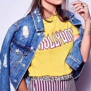 Yellow Hollywood Shirt